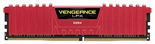 Corsair Vengeance LPX 8GB (1x8GB) DDR4 2400MHz Red CMK8GX4M1A2400C14R image 3