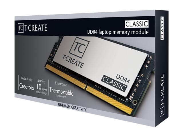 Team T-CREATE CLASSIC 64GB (2 x 32GB) 260-Pin DDR4 SO-DIMM 3200 image 4