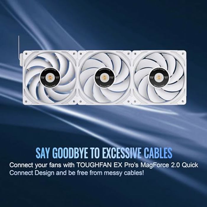 Thermaltake TOUGHFAN EX12 Pro Snow 3 Pack image 2
