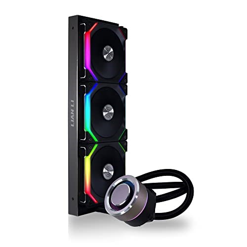 Lian Li Galahad AIO 360 RGB UNI Fan SL120 Edition Black image 2