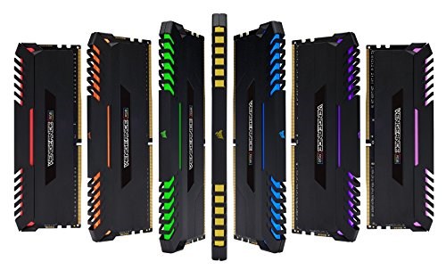 CORSAIR VENGEANCE RGB 64GB (4x16GB) DDR4 3000MHz image 2