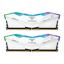 TEAMGROUP T-Force Delta RGB 32GB (2x16GB) DDR5 6000MHz White PC5-48000 CL38 Intel XMP 3.0 & AMD Expo FF4D532G6000HC38GDC01