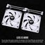 Thermaltake CT140 ARGB Sync White 2 Pack thumbnail 4