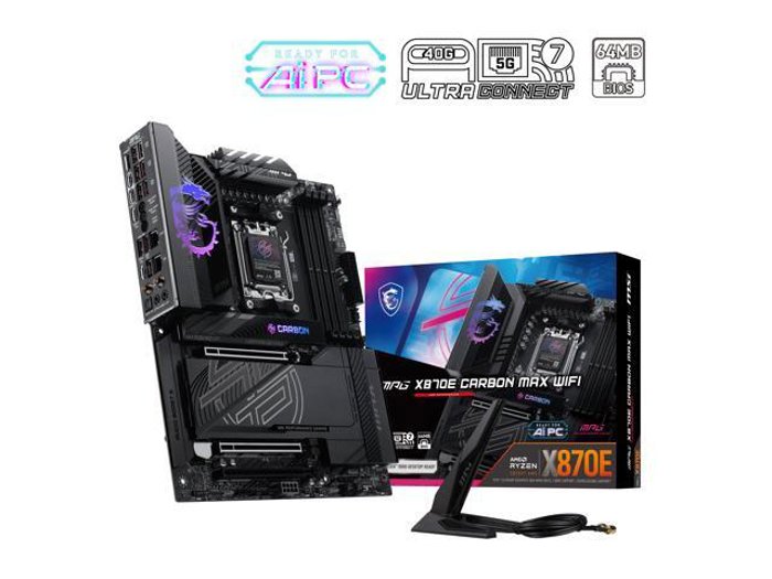 MSI MPG X570S Carbon MAX WiFi Motherboard - Specs, Compare Prices