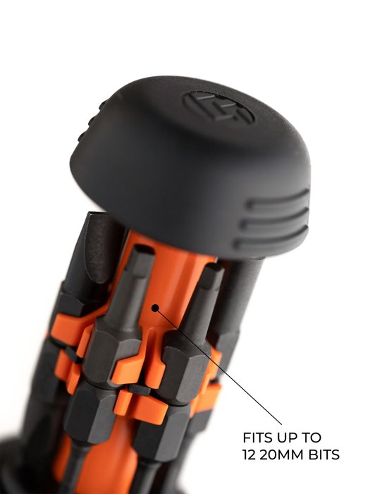 LTT Ratcheting Screwdriver (All Black / Silver Shaft) image 16