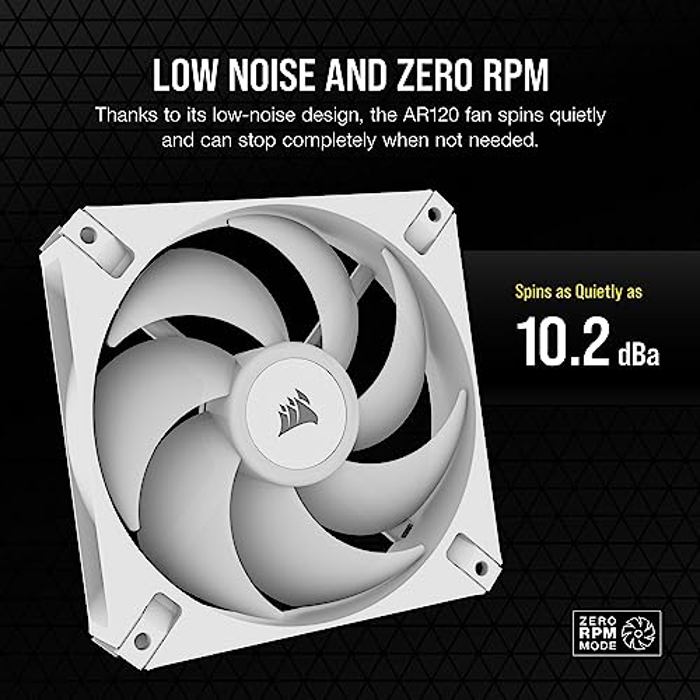 CORSAIR iCUE AR120 RGB Digital White image 6
