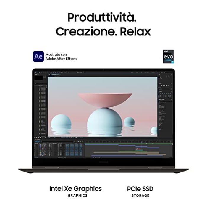 Samsung Galaxy Book3 Pro 360 NP960QFG-KA3IT image 5
