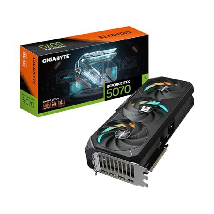 Gigabyte RTX 5070 Ti EAGLE OC ICE SFF 16G – Scheda Grafica 16GB GDDR7, 256 Bit, PCIe 5.0, DLSS 4, WINDFORCE, RGB E Dual BIOS