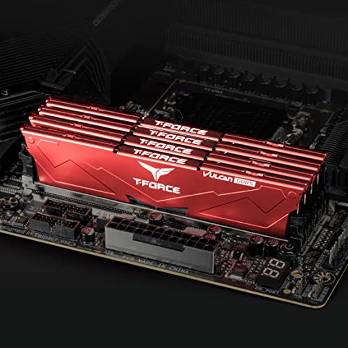 TEAMGROUP T-Force Vulcan 32GB (2x16GB) DDR5 6000MHz Red CL30 image 2