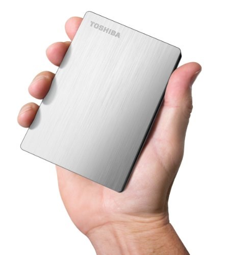 Toshiba Canvio Slim II 1TB Silver image 5