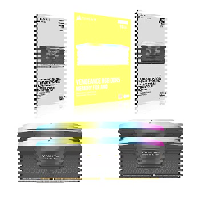 CORSAIR VENGEANCE RGB 32GB (2x16GB) DDR5 5600MHz RAM - Specs