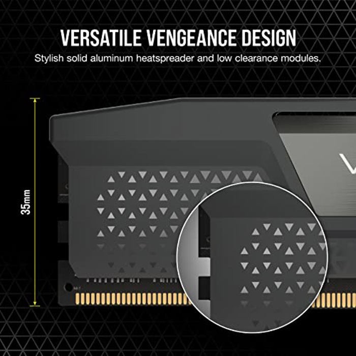 CORSAIR VENGEANCE 32GB (2x16GB) DDR5 5600MHz CL40 AMD image 5