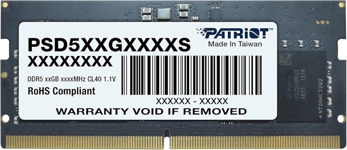 Patriot Signature Line 16GB DDR5 4800 SODIMM