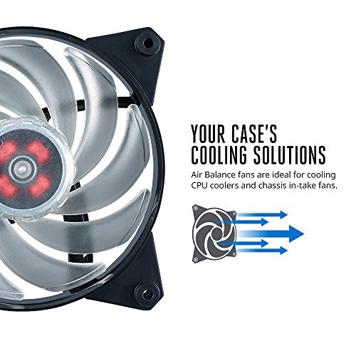Cooler Master MasterFan Pro 120 Air Balance RGB Case Fan Specs