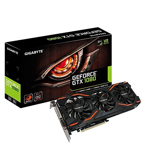 GIGABYTE GeForce GTX 1080 Windforce OC Graphics Card Specs