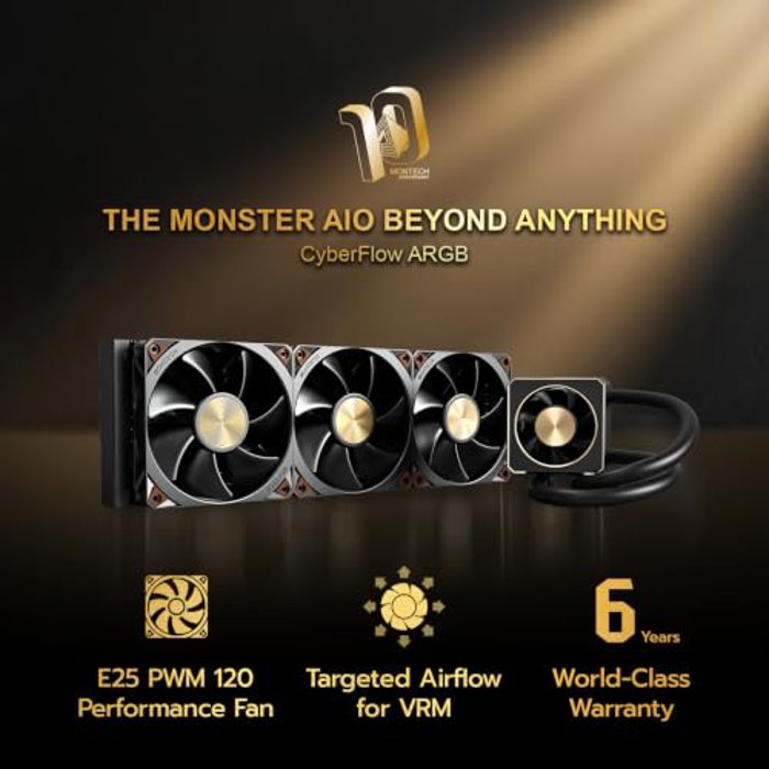MONTECH CyberFlow Core 360 Black image 7