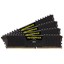 Corsair VENGEANCE LPX 64GB (4 x 16GB) DDR4 3000MHz C15 Memory Kit Black CMK64GX4M4B3000C15
