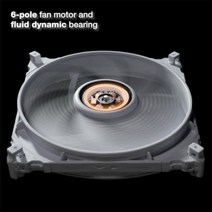 be quiet! Silent Wings 4 120mm PWM 2500 RPM White image 3