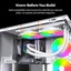MONTECH LightFlow ARGB 240 White thumbnail 5