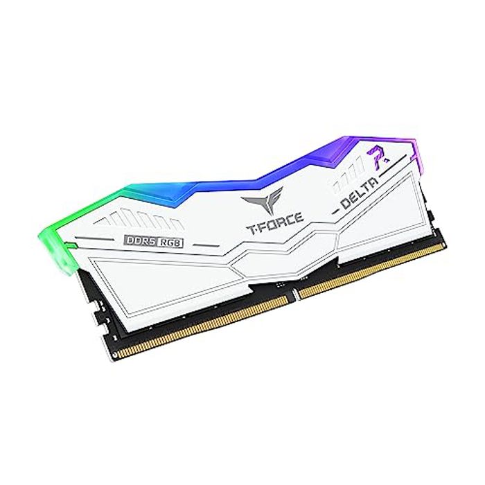 TEAMGROUP T-Force Delta RGB 48GB (2x24GB) DDR5 8000MHz White image 8