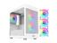 Sama ARGB-Q5 White USB 3.0 Tempered Glass Micro ATX Tower ARGB-Q5-W