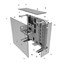 Thermaltake Core P5 Tempered Glass Snow Edition thumbnail 6