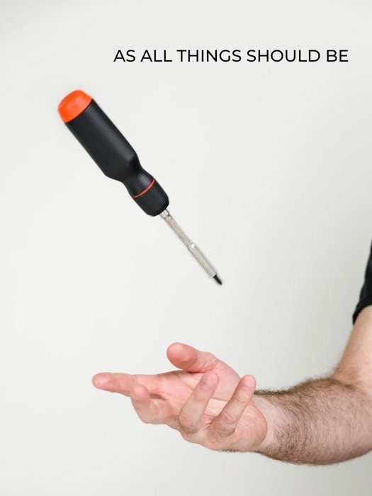 LTT Ratcheting Screwdriver (Black and Orange / Silver Shaft) image 23