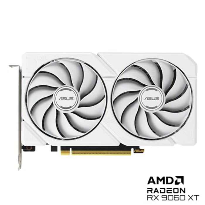 ASUS Dual Radeon RX 9060 XT 16GB White Edition image 8