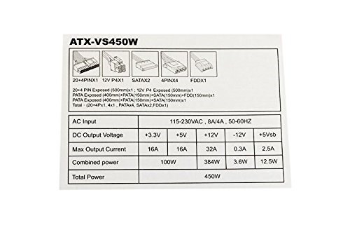 APEVIA ATX-VS450W Venus 450W image 4