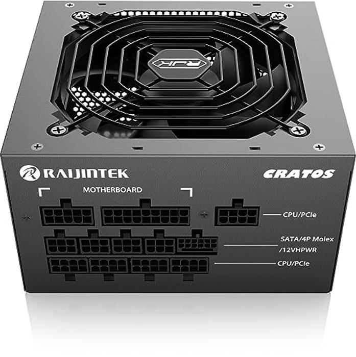 RAIJINTEK CRATOS 1200 BLACK image 4
