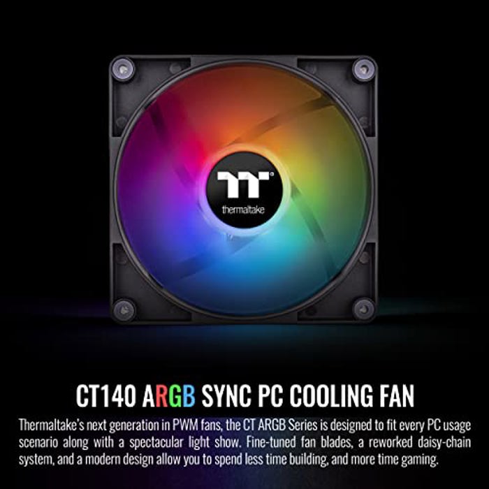 Thermaltake CT140 ARGB Sync 2 Pack image 2