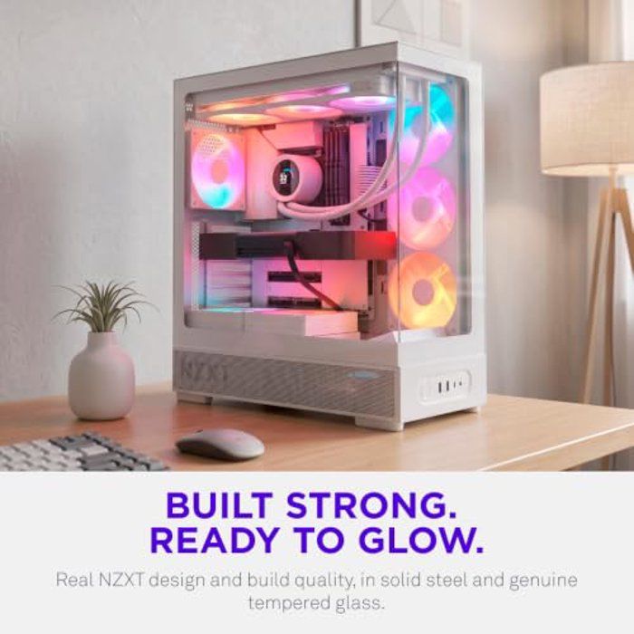 NZXT S5 RGB White image 2