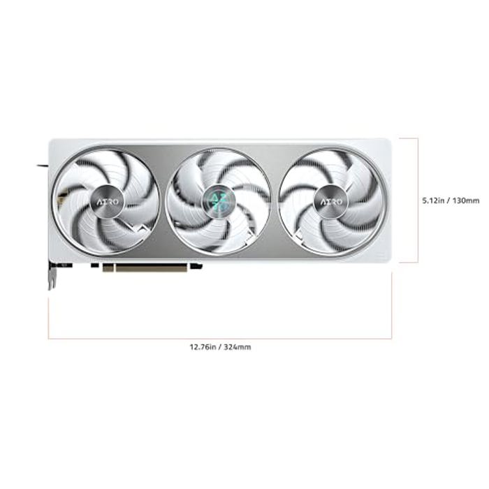 Gigabyte GeForce RTX 5070 AERO OC 12G White image 6