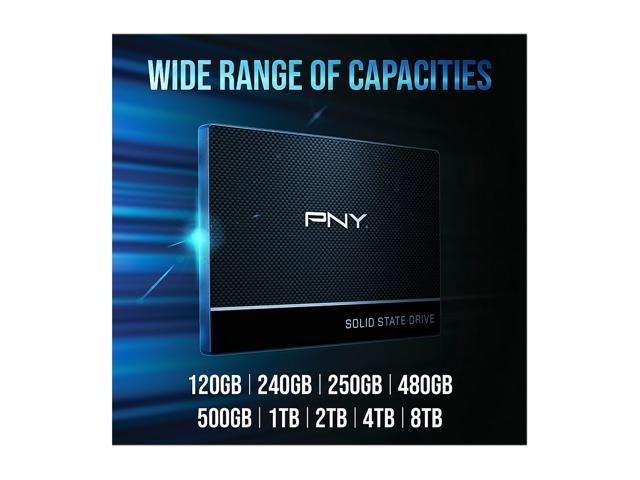 PNY - Disque SSD Interne - CS900 - 120Go - 2,5 (SSD7CS900-120-PB) pas cher