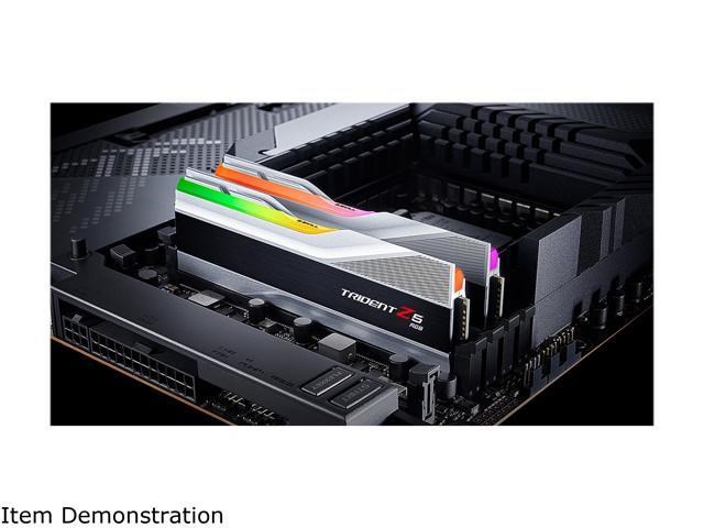 G.SKILL Trident Z5 RGB Series 64GB (2 x 32GB) DDR5 5600 CL28 Silver image 8