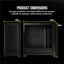 Corsair 4000D Airflow Teak thumbnail 8