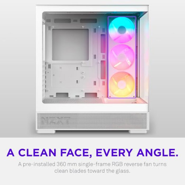 NZXT S5 RGB White image 4