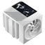 TRYX TURRIS 620 White Air Cooler 5.0" IPS Customizable Screen 280w TDP Dual Tower KANALI Rail-Mounted ROTA H-T620N-DM2M-G0W