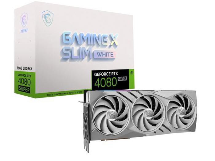 MSI GeForce RTX 4080 SUPER 16G GAMING X SLIM WHITE image 10