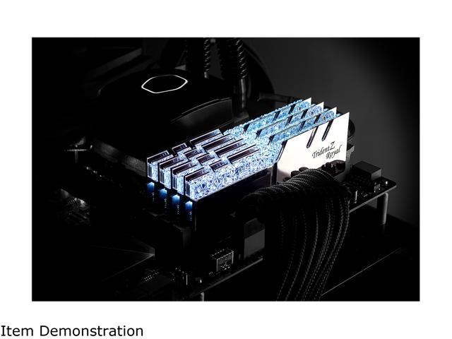 G.SKILL Trident Z Royal Series 32GB (4 x 8GB) DDR4 3600 F4-3600C14Q-32GTRSA image 4