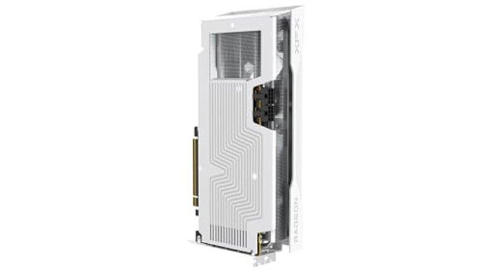 XFX Swift Radeon RX 9070 GRE White Triple Fan Gaming Edition image 3