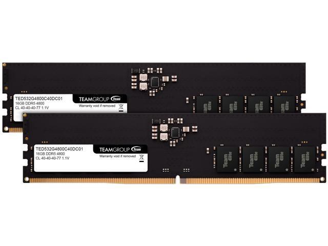 Team Elite 32GB (2 x 16GB) DDR5 4800