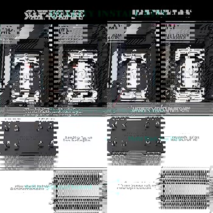 Dissipatore CPU Thermalright Assassin X 120R Con LCD - Raffreddamento Per Intel E AMD