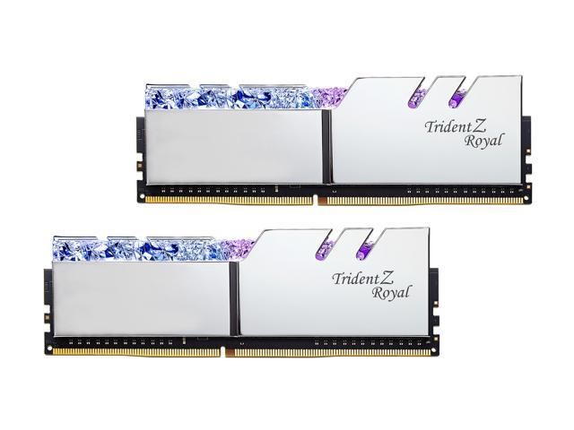 G.SKILL Trident Z Royal Series 64GB (2 x 32GB) DDR4 3200 F4-3200C14D-64GTRS image 2