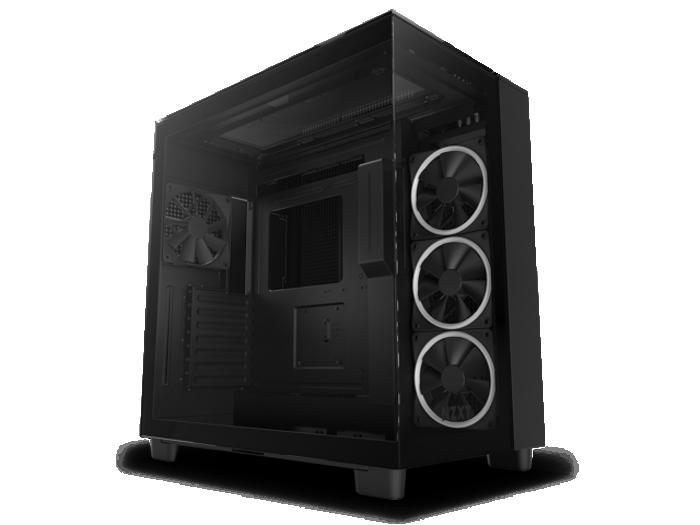 thumbnail image 2 of NZXT H9 Flow Dual-Chamber Mid-Tower ATX Gaming PC Case, High-Airflow 2 of 13