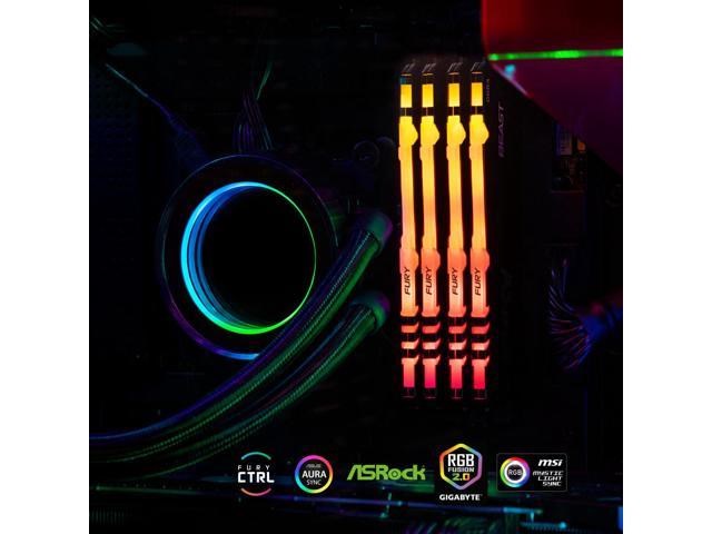 Kingston Fury Beast RGB 16GB DDR4 3200MHz KF432C16BBA/16 image 7