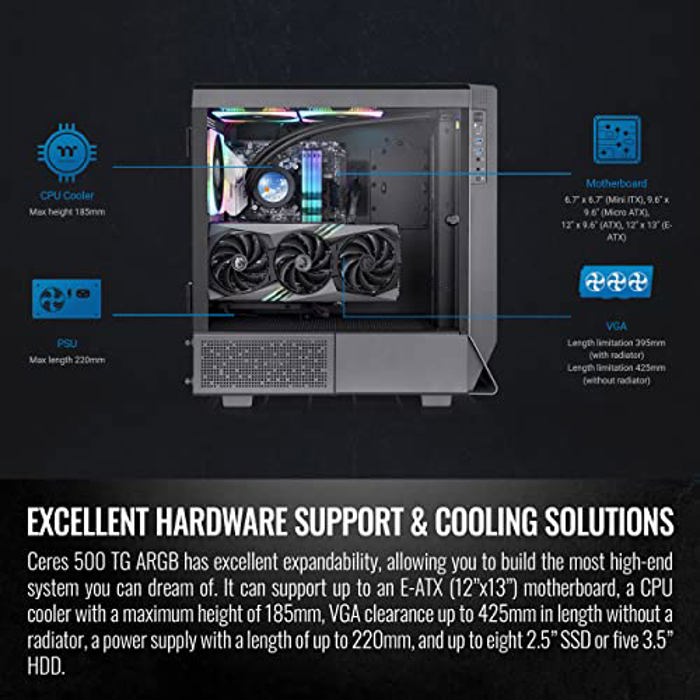 Thermaltake Ceres 500 Black image 6