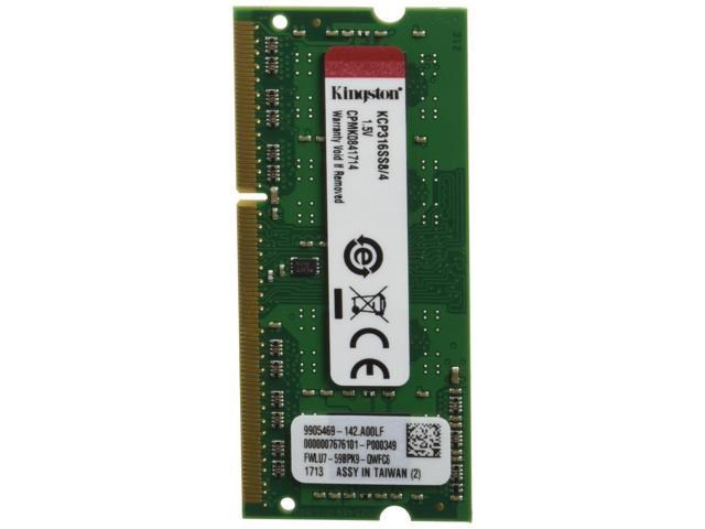 Kingston 4GB DDR3 SO-DIMM 1600 KCP316SS8/4 image 5