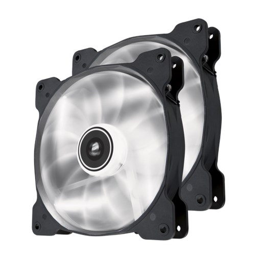 Corsair Air Series SP140 LED White Twin Pack