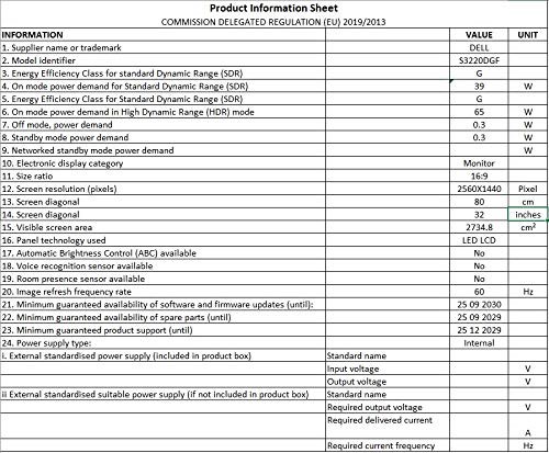 DELL S3220DGF image 20